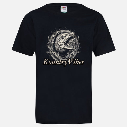 Black KountryVibes Shirt - 100% Cotton